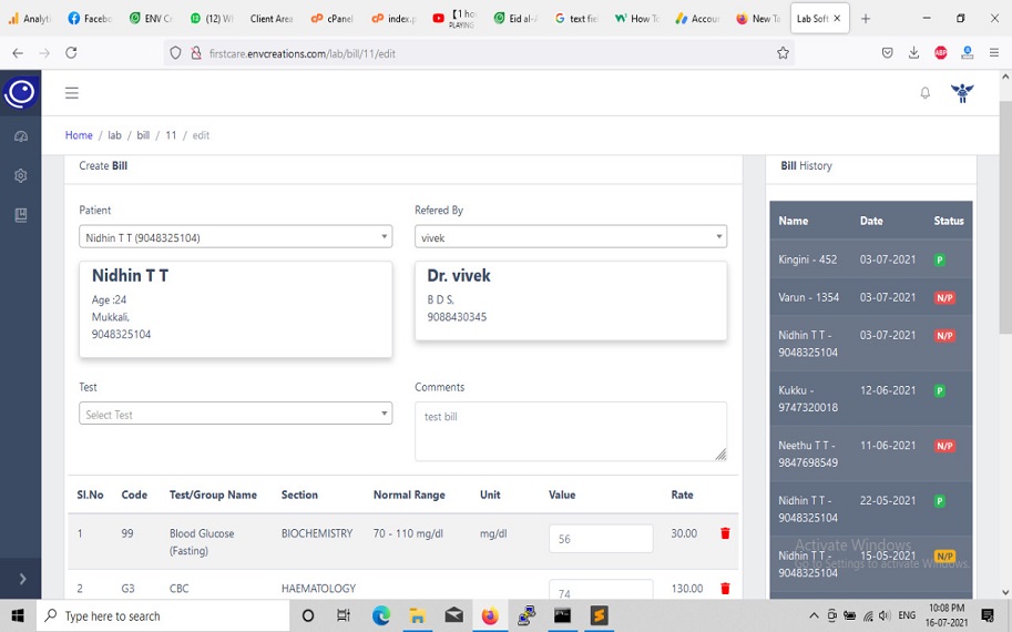 Labsoft project